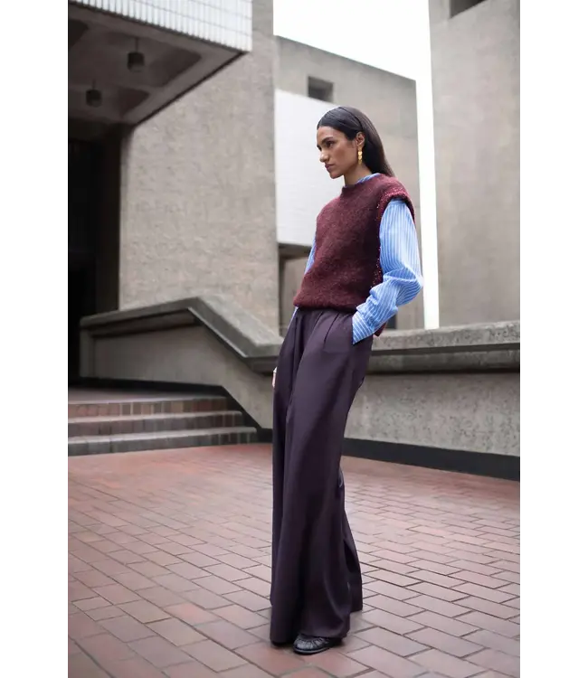 BY BAR SEF PANTS DARK WINE