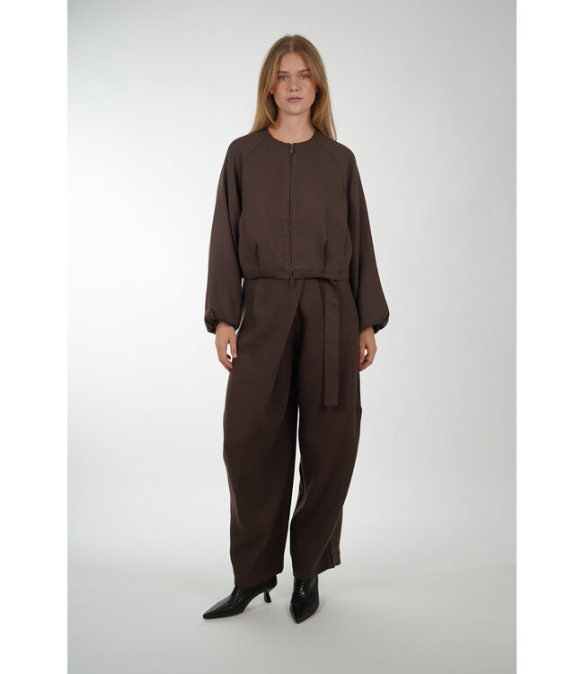 MSCHZEIN ESTERIANE PANTS HOT FUDGE