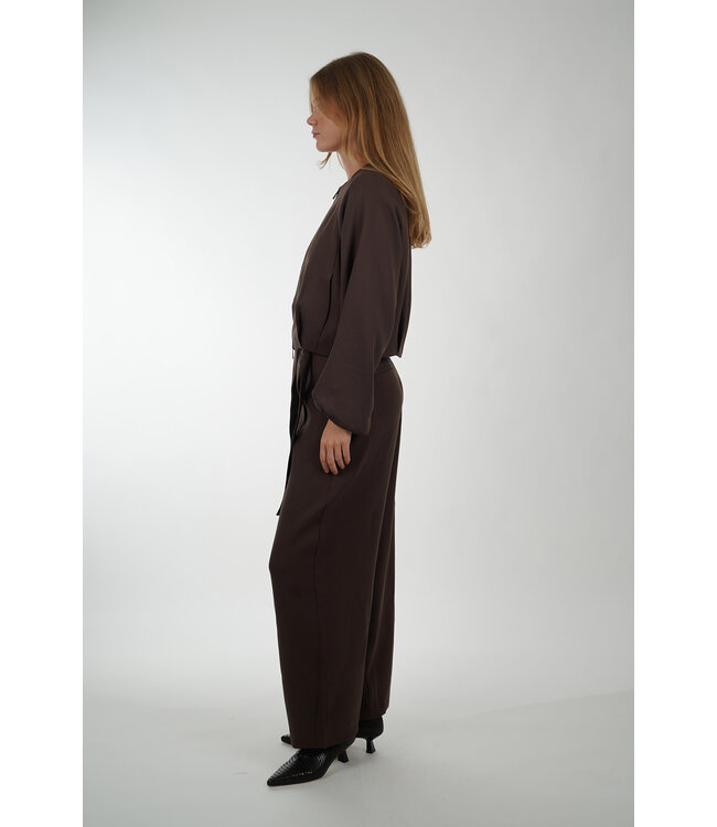 MSCHZEIN ESTERIANE PANTS HOT FUDGE
