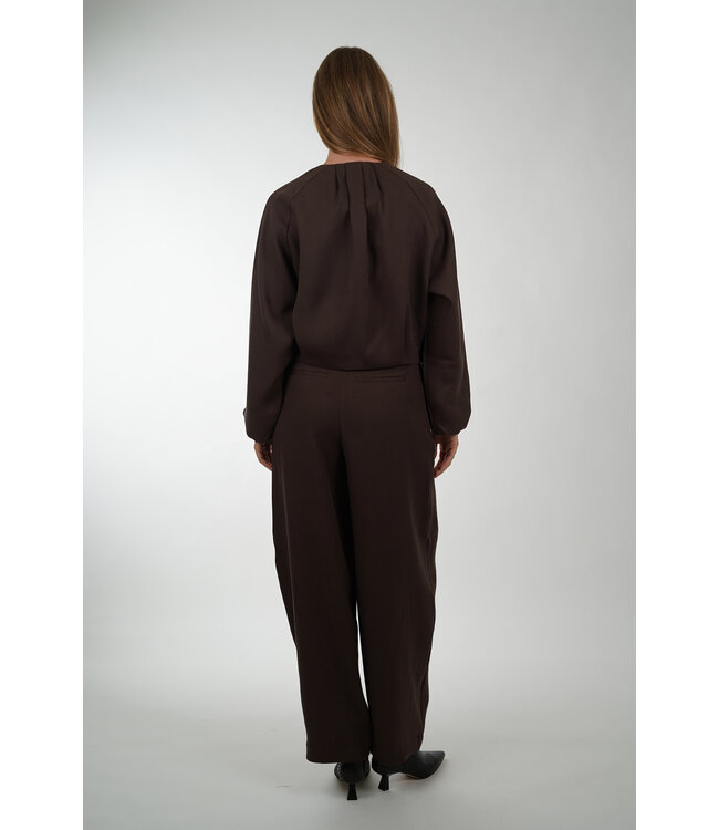 MSCHZEIN ESTERIANE PANTS HOT FUDGE
