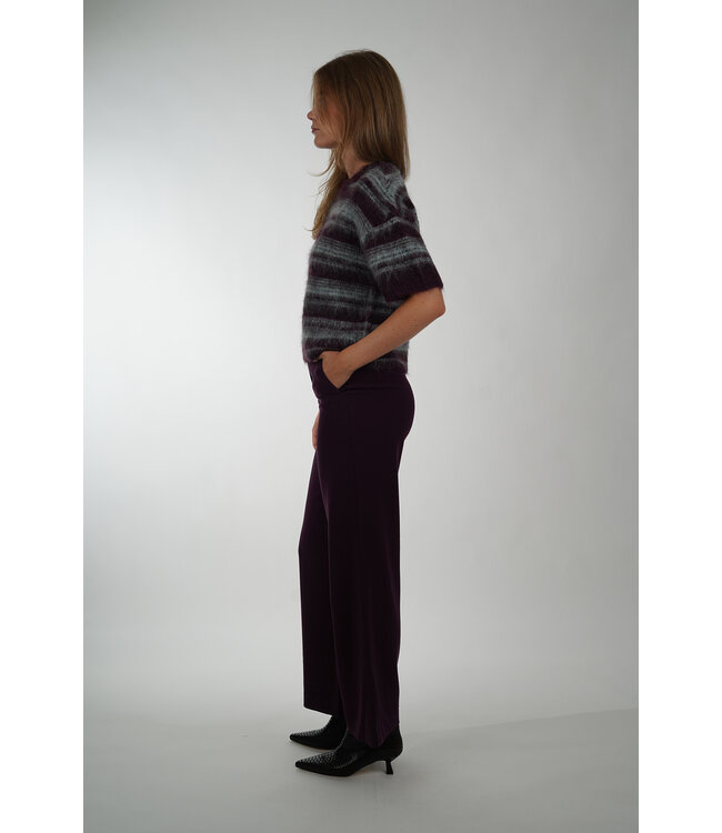MSCHLYCIE 2/4PULLOVER PURPLE GREY