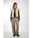 BY BAR GIO SLEEVELESS JACKET WINE