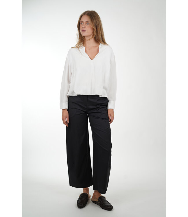 SAMSOE & SAMSOE SADAPHNE SHIRT 15262 WHITE