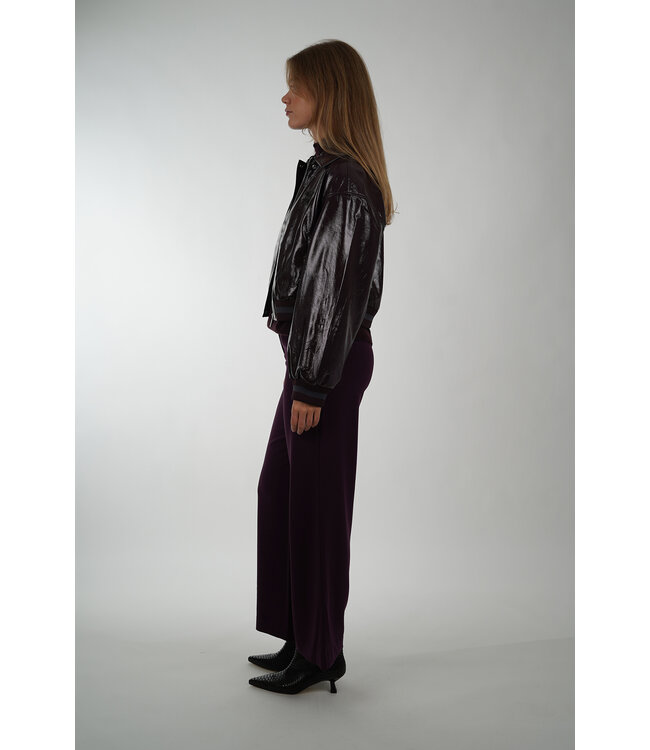 DANTE6 DALYN FAUX LEATHER BOMBER 7476