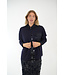 MEIMEIJ SEMICOUTURE VEST DONKERBLAUW