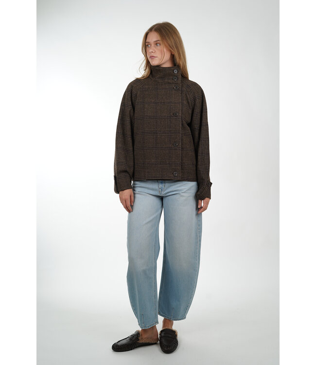 MSCHPAMELA AMARANDA JACKET HOT FUDGE