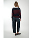 AIMEE THE LABEL SERBIA BURGUNDY/MARINE