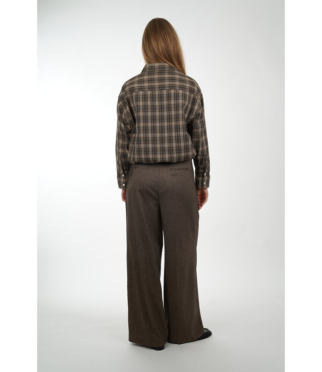BY BAR JAGGER CHECK BLOUSE JAGGER CHECK