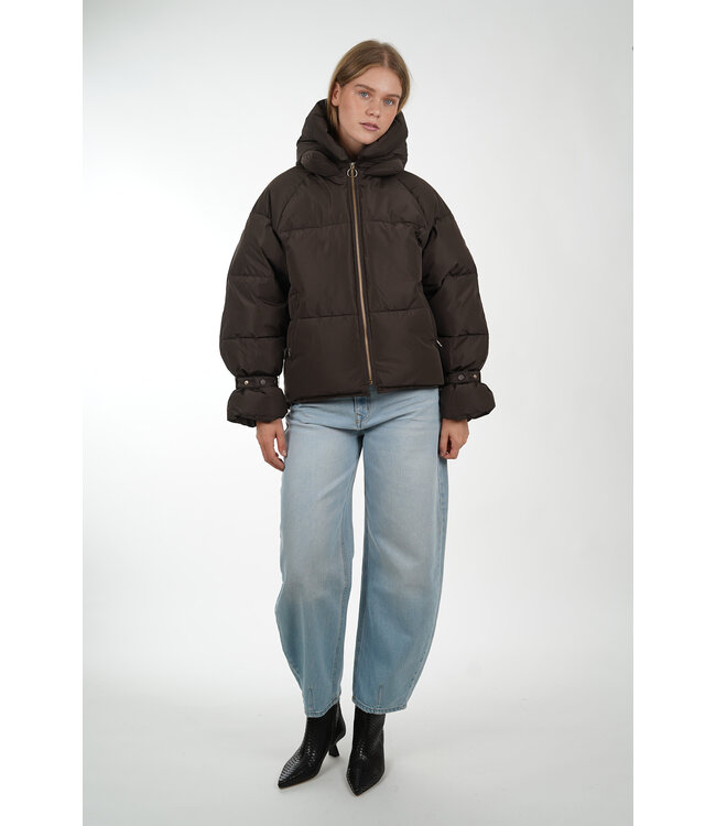 WITHBLACK KYLIE DOWN JACKET BROWN