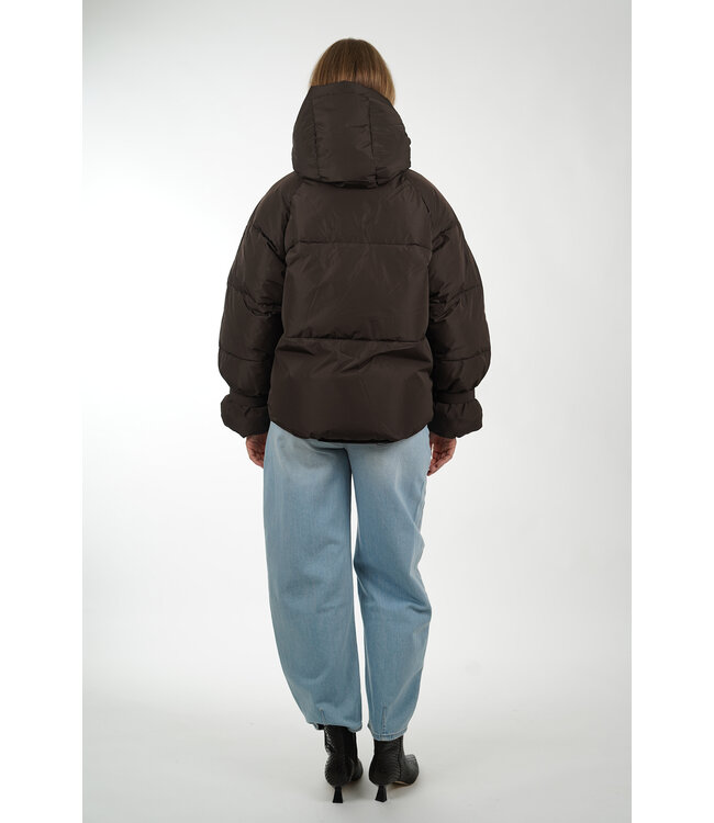WITHBLACK KYLIE DOWN JACKET BROWN