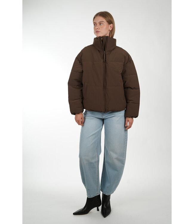 MSCHREFRON JACKET HOT FUDGE
