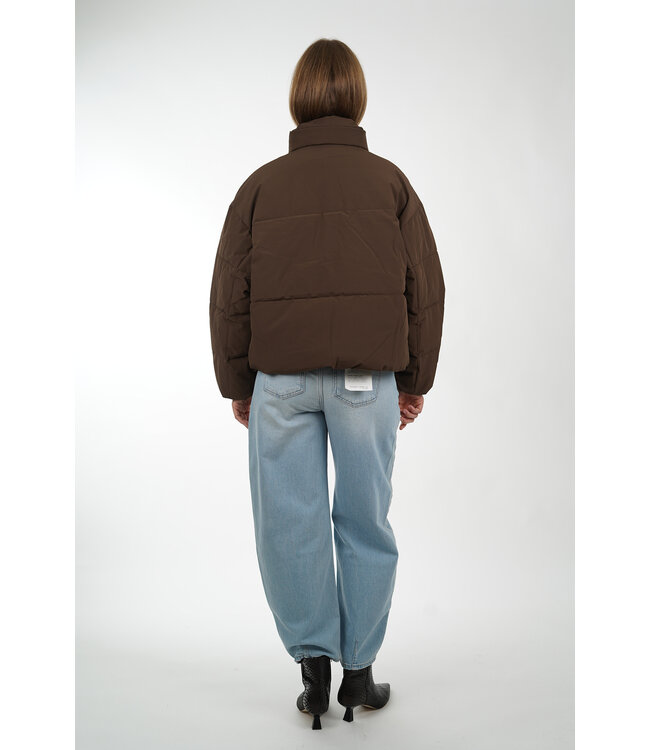 MSCHREFRON JACKET HOT FUDGE