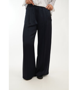 Semicouture SEMICOUTURE TROUSER DONKER BLAUW