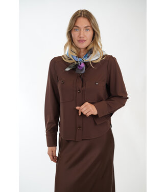 Luisa Cerano LUISA CERANO BLOUSE BRUIN