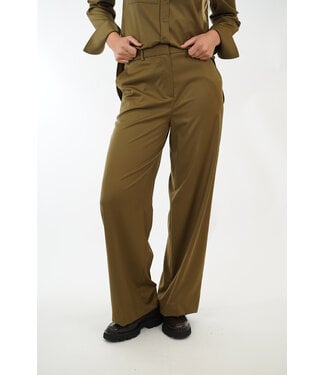 REISS REISS ADIE TROUSERS KHAKI