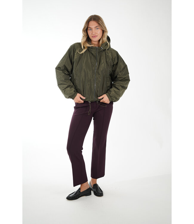 ALTER EGO ROBYN NYLON JACKET GREEN