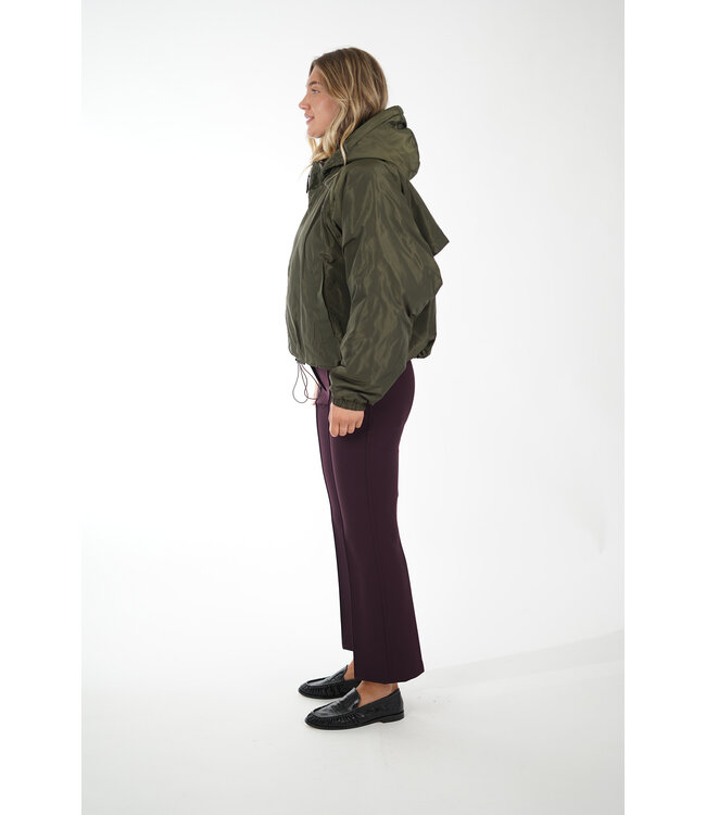 ALTER EGO ROBYN NYLON JACKET GREEN