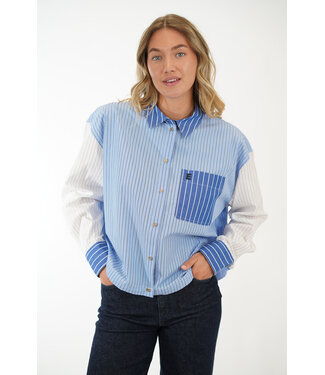 ESSENTIEL ANTWERP ESSENTIEL OVERHEMD BLAUW