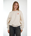 BY BAR LILI COAST MELANGE SWEATER OYSTER MELEE