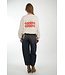 BY BAR LILI COAST MELANGE SWEATER OYSTER MELEE