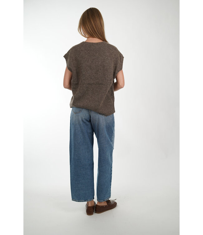 WITHBLACK VENUS WAISTCOAT BROWN