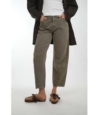 Dante 6 DANTE6 BARREL JEANS GROEN