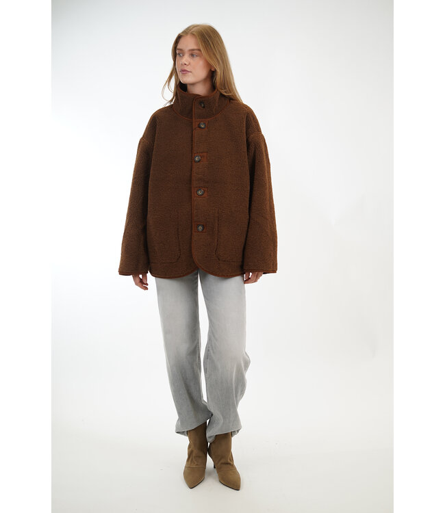 MY ESSENTIAL WARDROBE FUNA JACKET DEMITASSE