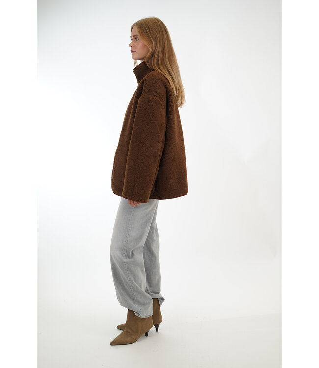 MY ESSENTIAL WARDROBE FUNA JACKET DEMITASSE