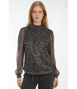 Aaiko AAIKO BLOUSE TEAK GREEN