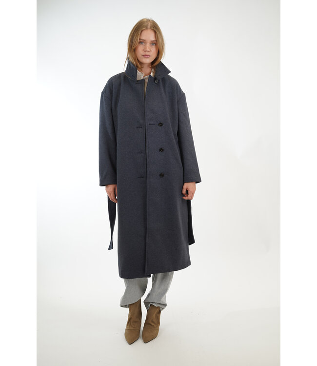 MSCHKEOLA SECILIA COAT INDIA INK
