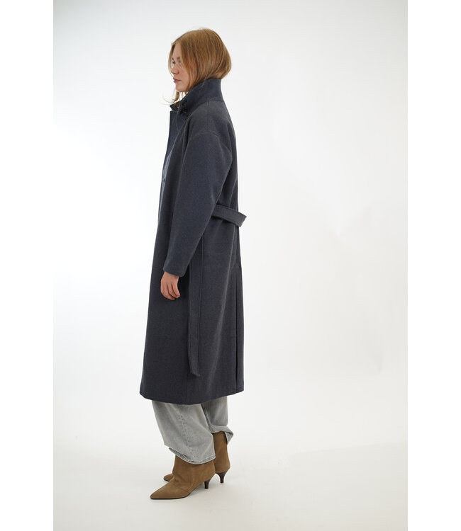 MSCHKEOLA SECILIA COAT INDIA INK
