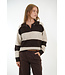 WITH BLACK WITHBLACK LIZA LS HENLEY PULLOVER BIRCH
