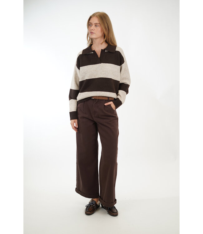 WITHBLACK LIZA LS HENLEY PULLOVER BIRCH