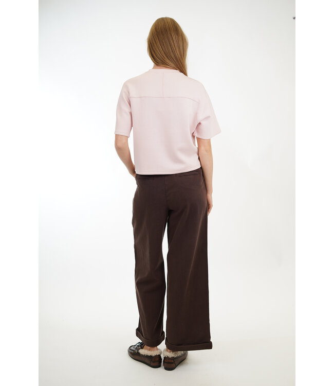 WITHBLACK STEFFIE WIDE PANT AUBERGINE