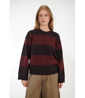 WITH BLACK WITHBLACK LIZA STRIPE  KNIT