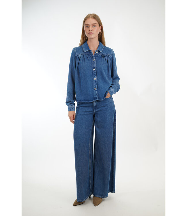 MSCHAGO RUE SHIRT BLUE WASH