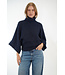 AIMEE NAMIBIA KNITTED SWEATER MARINE BLACK