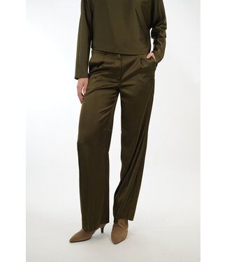 Dante 6 DANTE6 SATIN PANTS OLIVE MOSS