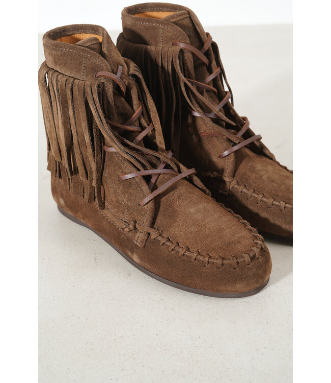 POSA PRAIRIE BOOT DARK BROWN