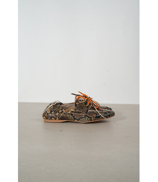 MARCH23 MARCH23 ANTWERP LOAFER BRONZE PYTHON