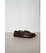 POSA BARDOT STUDS BURGUNDY