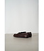 POSA BARDOT STUDS BURGUNDY