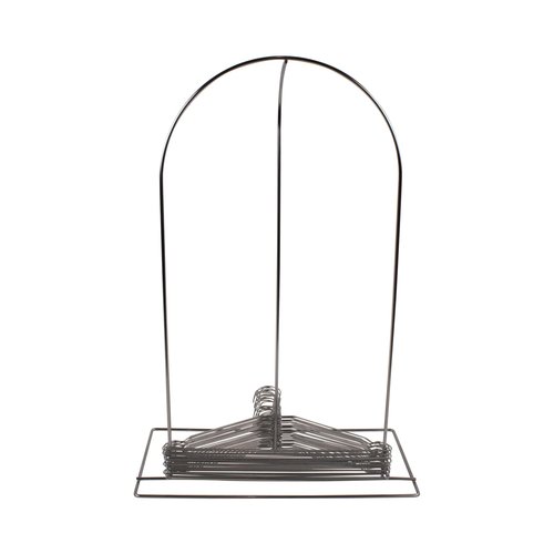 Verzamelrek draadhangers - Verchroomd - ø 8 mm