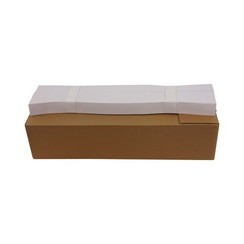 Overhemdbanden - 56x4 cm - Wit - 6000 stuks