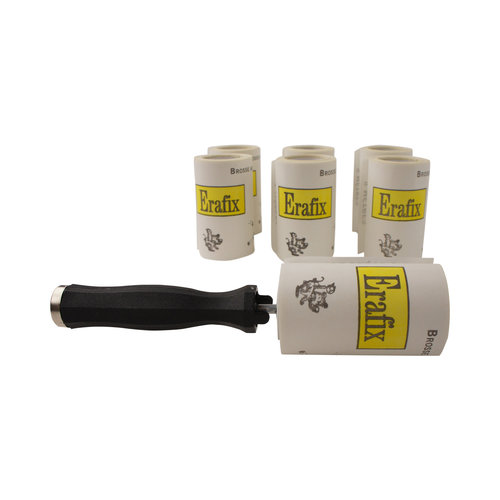 HJS Plakrollers met handvat - 7 stuks - Erafix