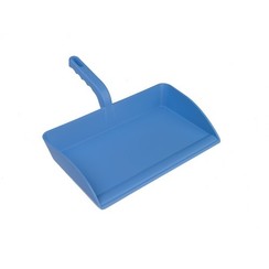 Open kunststof stofblik Hillbrush DP13 - 30x13 cm - Blauw