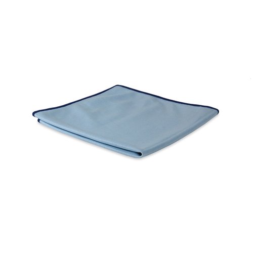 Microvezel glas- en metaaldoek - Blauw - 40x40 cm - 10 stuks