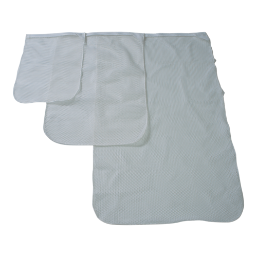 Laundryshop.nl Wasnet 40x60 cm - Met ritsafsluiting - Wit