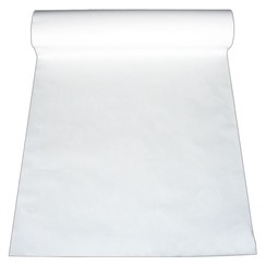 Papierrol - rol Ã¡ 14 kg - 75 cm breed 48 g/mÂ² - Wit