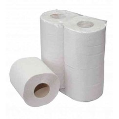 Toiletpapier traditioneel 2-laags 200 vel gerecycled wit - 16x4 rollen